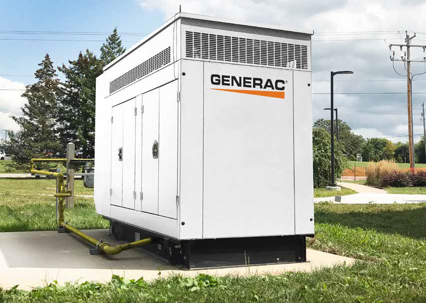 Protector Plus generators installed at a commercial facility